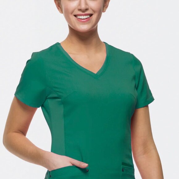 Healing Hands Purple Label Scrubs - Hunter Green - Picture 3 of 3